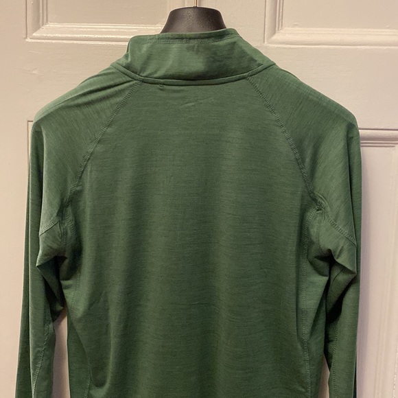 Eddie Bauer “Dark Ivy” green quarter zip UPF 50 top - size S - Picture 5 of 10